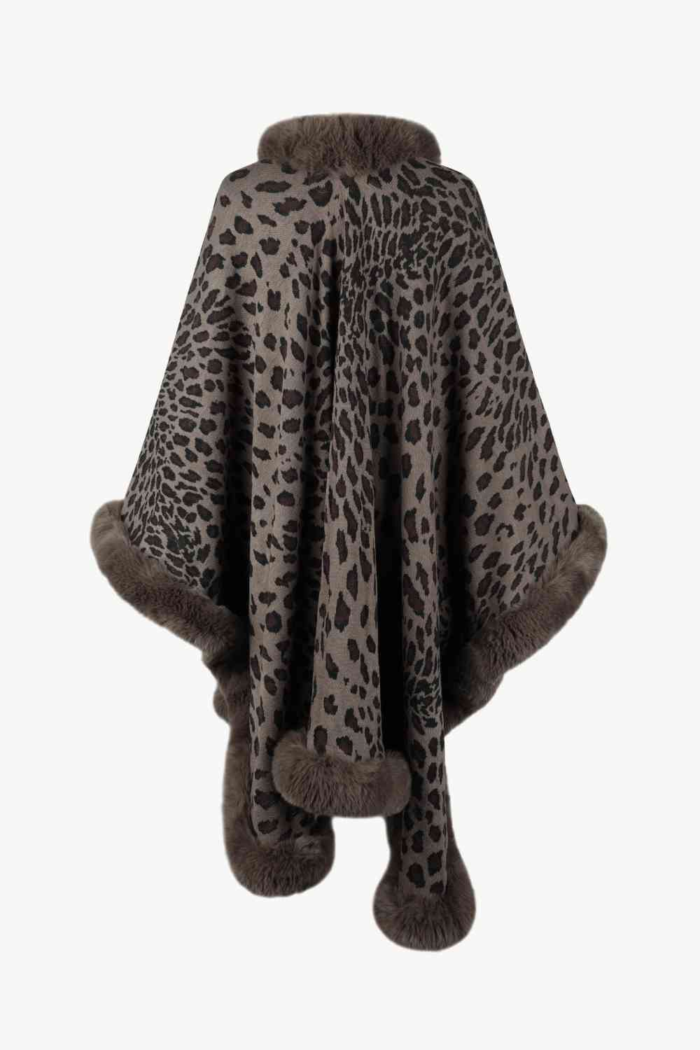 Leopard Poncho