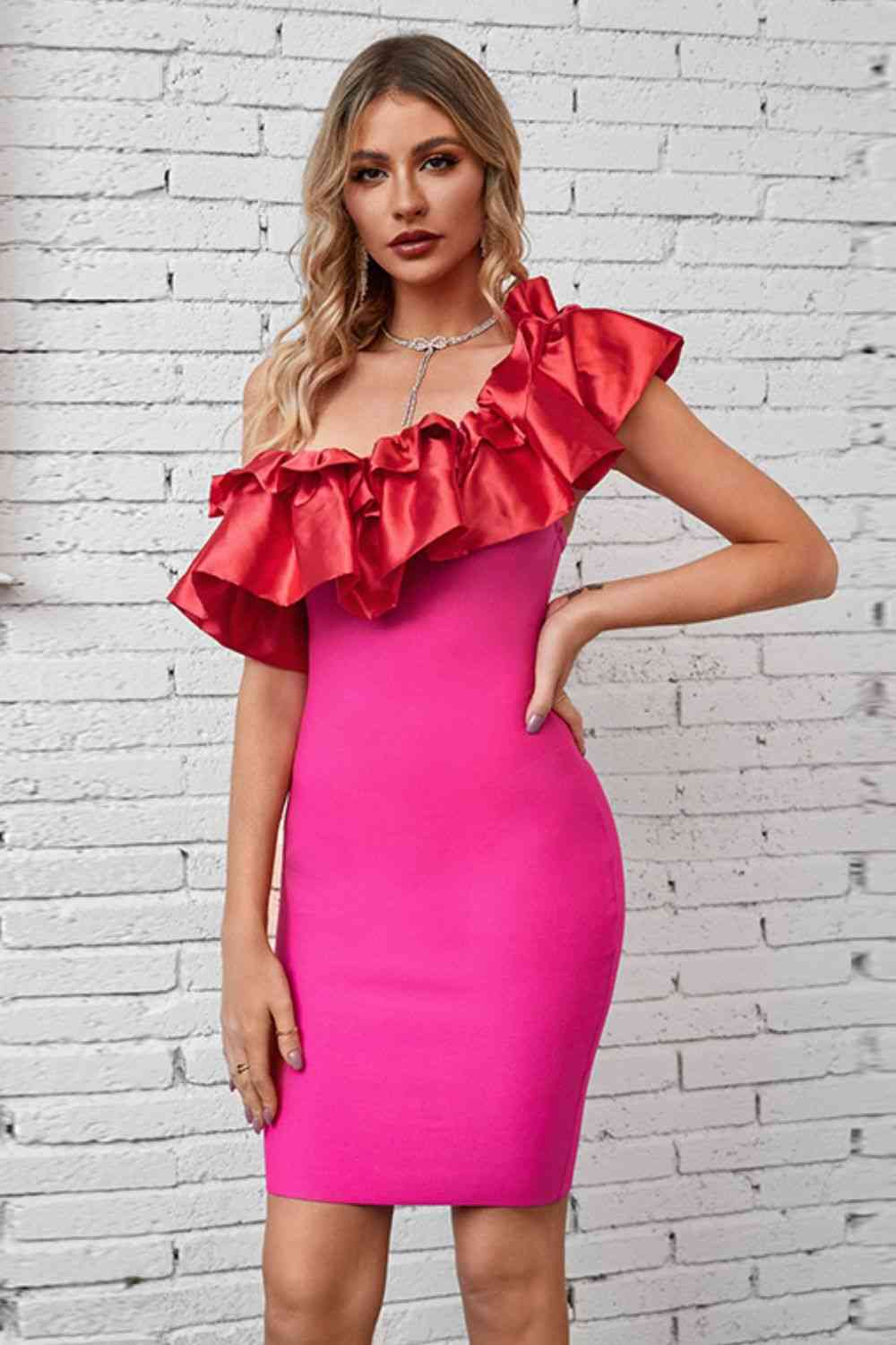 Arielly One Shoulder Bodycon