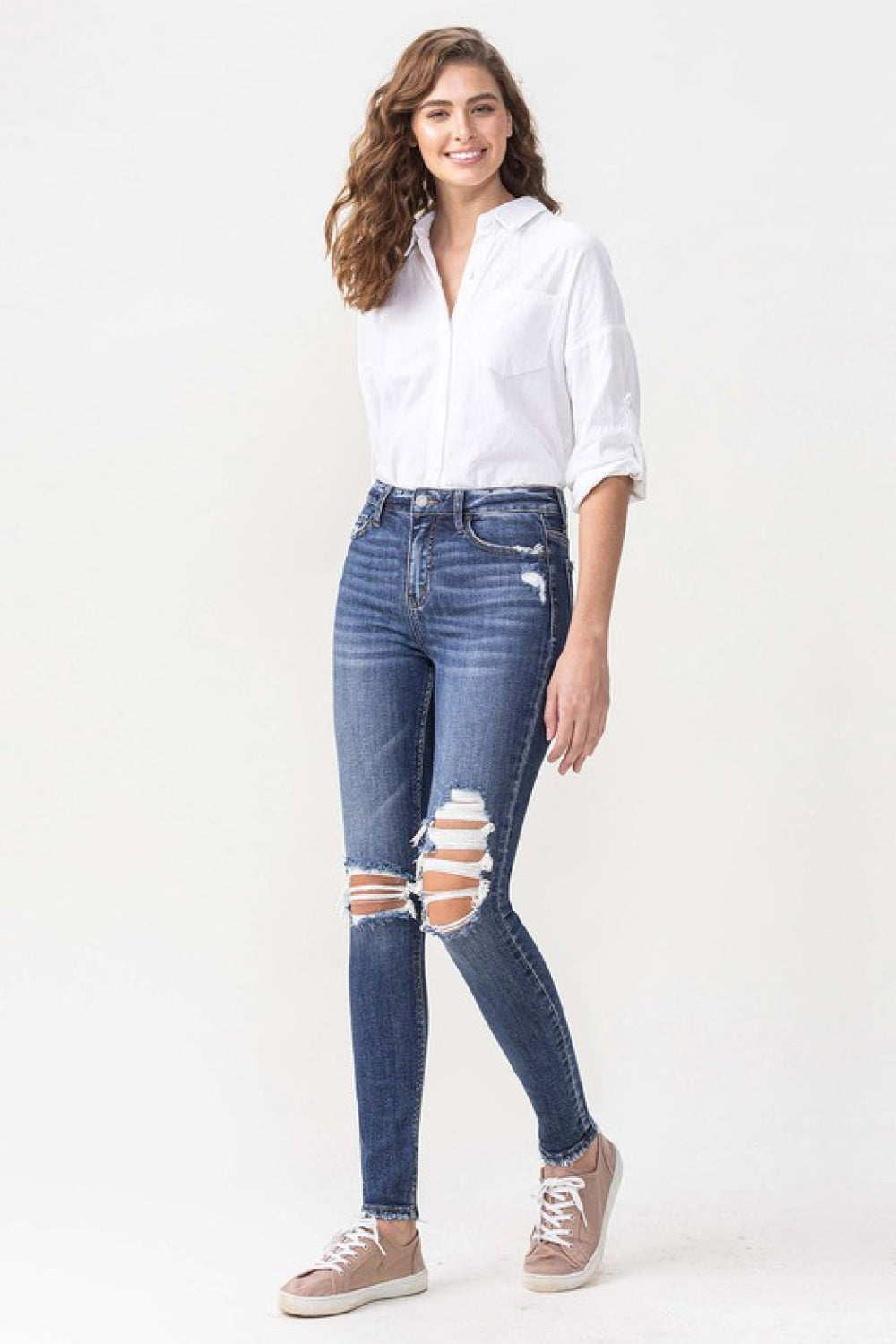Hayden Full Size High Rise Skinny Jeans